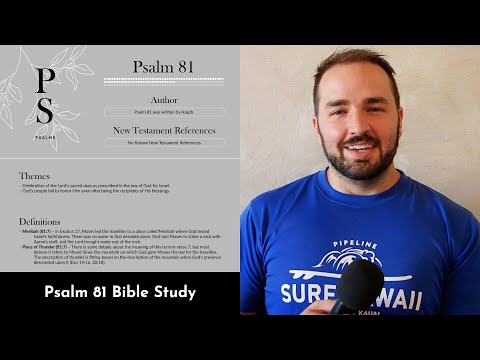 Psalm 81 Summary: 5 Minute Bible Study