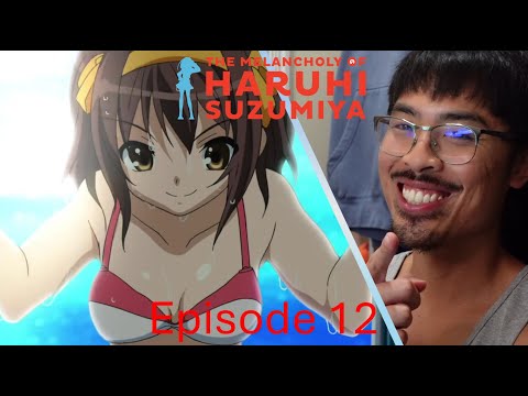 It's Summer Break! The Melancholy of Haruhi Suzumiya Episode 12 Reaction