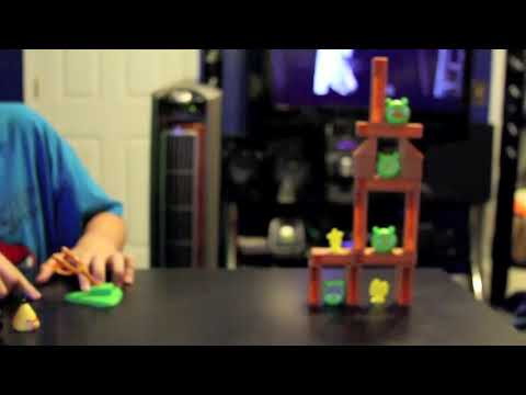 Angry Birds Board Game "Knock On Wood" Angry Review [REUPLOADED]