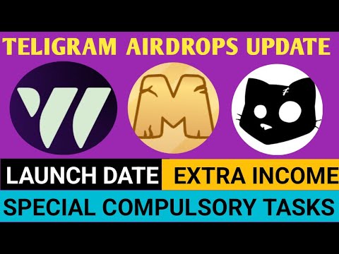 Wcoin Airdrop New Update | WAI Mining  | Cats Airdrop Launch Date  | Memefi Airdrop New Update