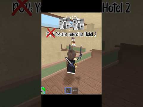 POV:Murd in hotel 2… #roblox #mm2 #robloxmm2edit