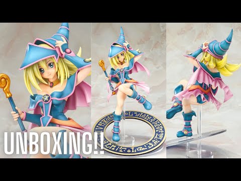 Yugioh Dark Magician Girl Anime Figure by Max Factory Unboxing!