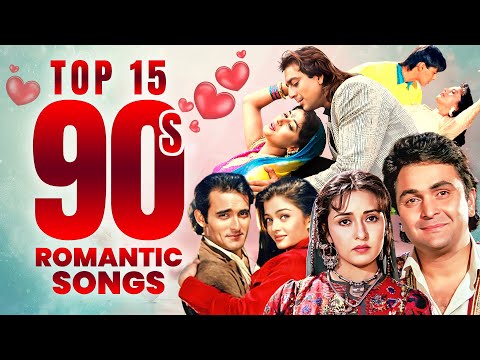 Top 15 Romantic Hindi Songs | Video Jukebox | Bollywood Love Songs | Evergreen Melodies