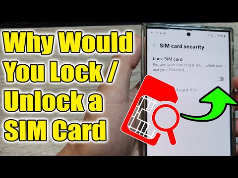 Why Would You Lock/Unlock a SIM Card On The Samsung Phone/iPhone???