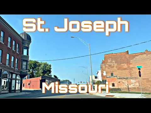 St Joseph, Missouri - City Tour & Drive Through