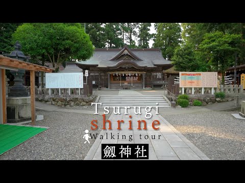 [4KHDR]Walking Tour of Tsurugi Shrine related to Nobunaga Oda [Japan]散策 織田信長ゆかりの劔神社