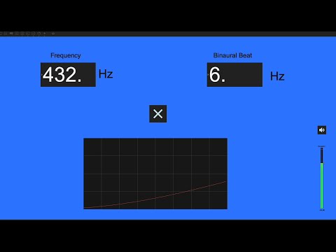 Binaural Beats  ~ 432 Hz (Sine Waves) 🎧 No. 1