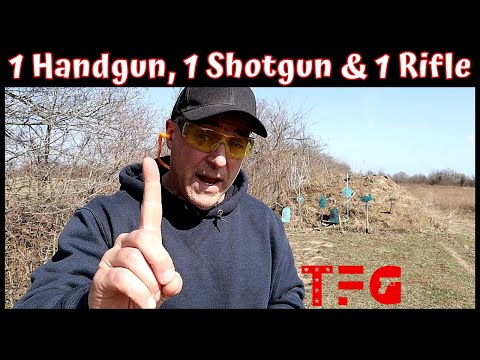 1 Handgun, 1 Shotgun & 1 Rifle (Episode 23) - TheFirearmGuy