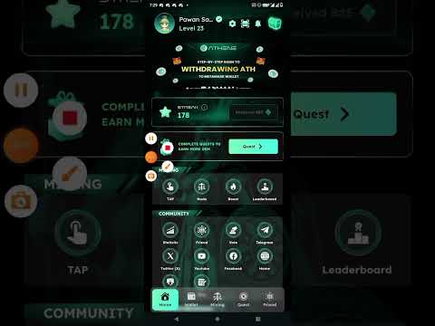 🔥 ATHENE NETWORK LIVE WITHDRAWAL | Complete ATH Token Setup & Guide by Pawansatoshi 🚀