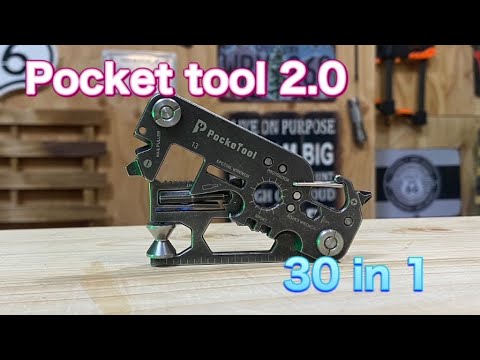 pocket tool 2.0!キャンプやサバイバル時の最後の砦！！