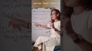 Sing to  English   Just say Hello cover to learn English #yangtran #englishwithmusic