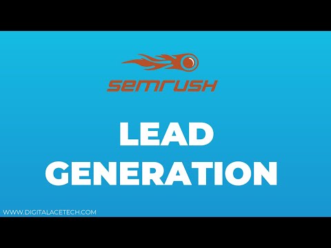 SEMrush - Lead Generation