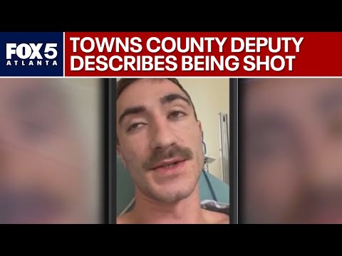 Towns County deputy on being shot | FOX 5 News