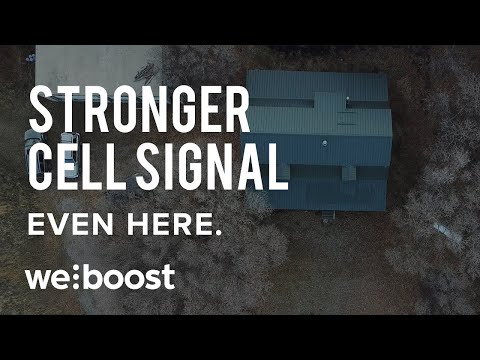 weBoost | Get stronger cell signal at home. Even here.