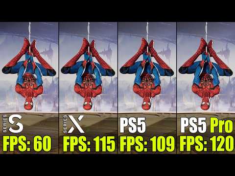 Marvel Rivals Xbox Series S vs. Series X vs. PS5 vs. PS5 Pro Comparison | Graphics and FPS