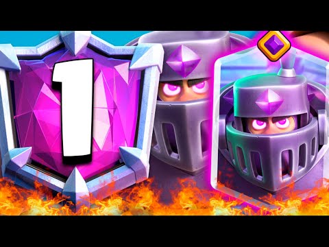 TOP 1 AGAINST THE NEW MEGA KNIGHT - Clash Royale