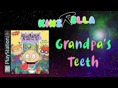 Grandpa's Teeth ◕3◕ Rugrats: Search for Reptar (1998) Playstation 1