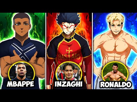 All 15 Blue Lock Characters in REAL LIFE Explained (Messi, Ronaldo, Mbappé..)