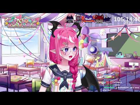 CLOWN ACADEMIA [SUBATHON] (Day 2)(Part 1)