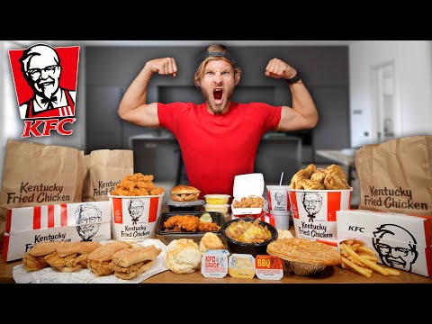 Eating EVERY Item On The KFC Menu!