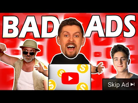 BAD ADS YOUTUBE PROMOTED TO US