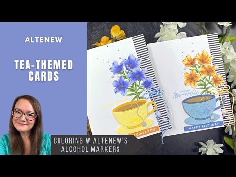 Tea-themed Cards | Altenew