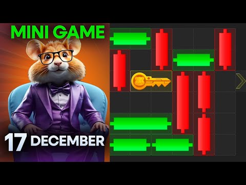 17 December Mini Game Puzzle Hamster Kombat Today | #puzzlegame Solved #hamsterkombat #minigame