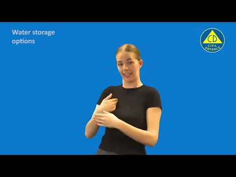 NZSL: Storing water - Water Storage options