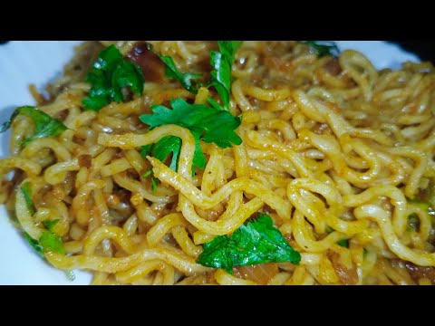 Simple and Easy Korean Style Maggie recipe #koreanstylemaggi