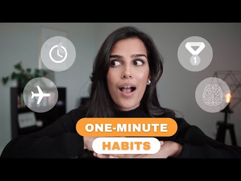 4 ONE-MINUTE Habits That Save Me 20+ Hours a Week - Time Management For Busy People