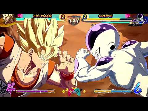 GROPIS VS EASYMAN [Dragon Ball FighterZ]