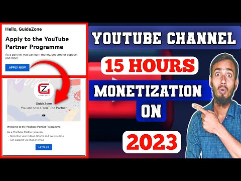 15 ঘন্টায় মনিটাইজেশন চালু | How To Apply YouTube Monetization 2023| youtube monetization apply 2023