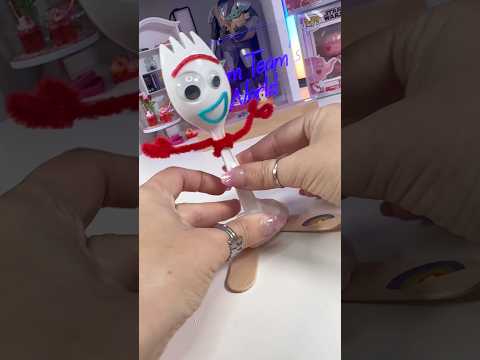 Let’s make Forky #toystory #asmr #crafts