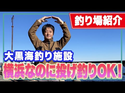 【大黒海釣り施設】横浜市で投げ釣りが許されている数少ない釣り場！サビキや泳がせ釣りに最適