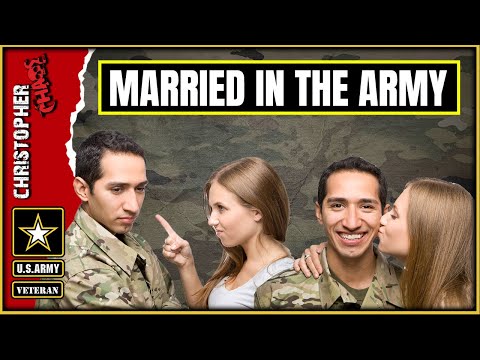 The pros and cons to being married in the Army