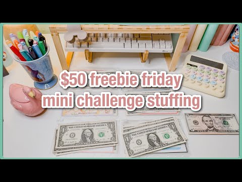 $50 FREEBIE FRIDAY | mini savings challenges | june 2 | budgetwithamanda