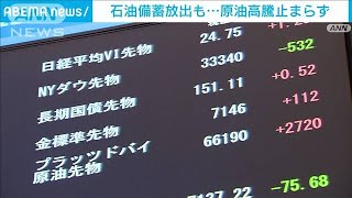 日米など石油備蓄放出も・・・原油価格の高騰止まらず(2022年3月2日)