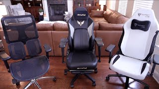 AutoFull M6 Gaming Chair VS SecretLab Titan Evo VS Sihoo Doro C300 Best Chair for Gamers!