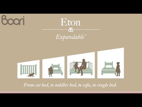 Boori Eton Expandable Cot Bed - Direct2Mum