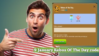 9 January zoo Rebus Of The Day Answer Code | zoo Airdrop | crypto news