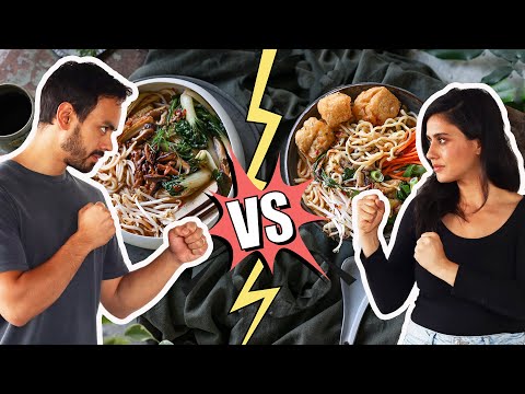 THE BEST HOMEMADE RAMEN! (ramen wars 🥊)