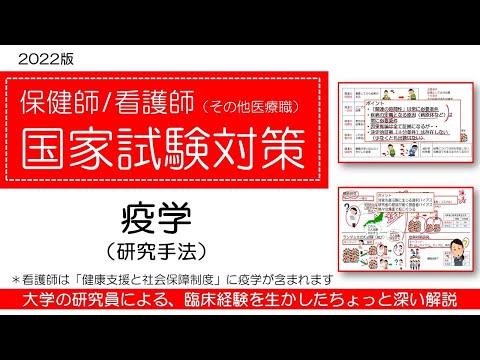 2022保健師/看護師国家試験対策・疫学