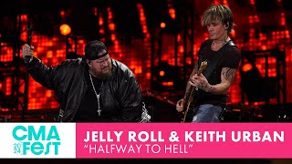 Jelly Roll featuring Keith Urban – “Halfway To Hell” | CMA Fest 2024