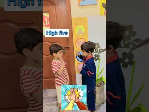 Choose A Greeting High Five The Educators School Students New Trending Short video 2024 #shorts