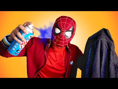 Spiderman Stole and Customized my Denim Jacket 🧥