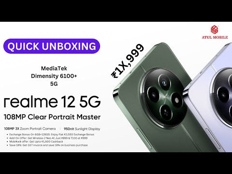 Realme 12 5g Unboxing || Everything You Need to Know!