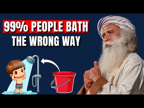 Do These 2 Things While Taking Shower In Morning & Stay Energized Full Day | Shower Tips | Sadhguru