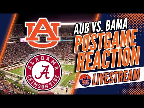 Football Postgame | Auburn vs. Alabama | Stats and Initial Reaction