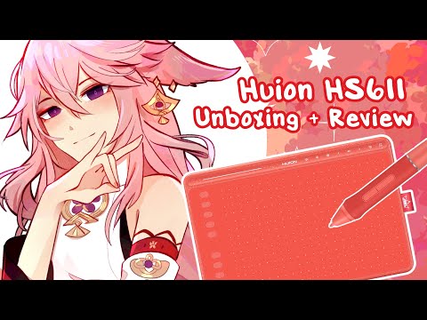 🌸 Huion HS611 Unboxing + Review