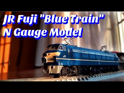 MODELS #7 - N Gauge J.R. EF66 Blue Train Set